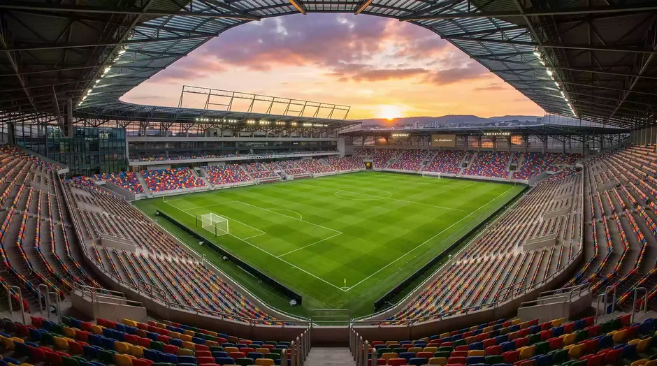 Majstrovstvá sveta 2026 - futbalový štadión pripravený na zápas