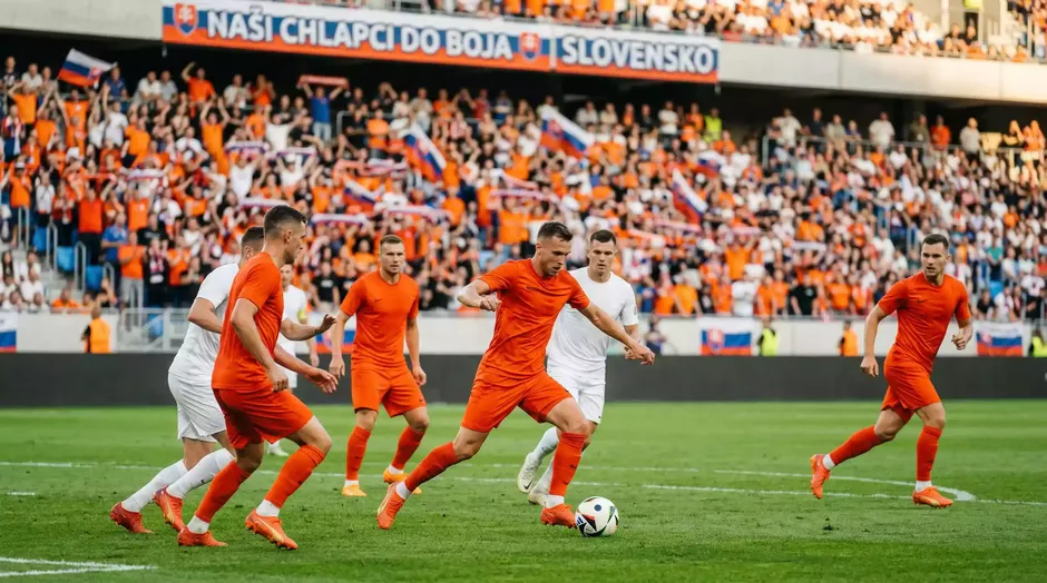 Holandská futbalová reprezentácia s Van Dijkom ako kapitánom pred MS 2026